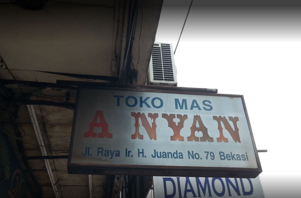 Toko Emas Anyan Bekasi